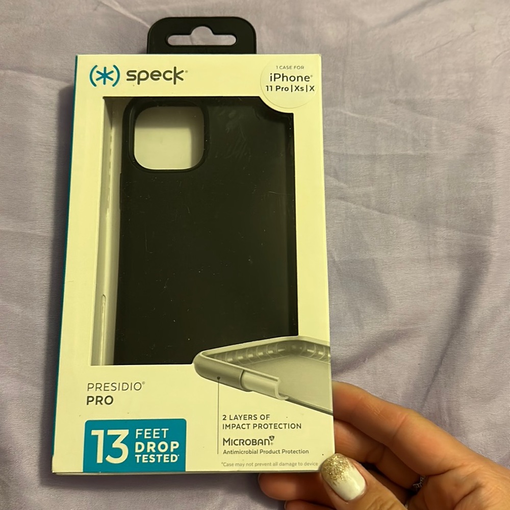 Speck presidio pro black iPhone 11 Pro/XS/X case bnib